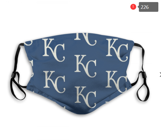 MLB Kansas City Royals #4 Dust mask with filter